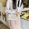 Contrast Color Square Bag