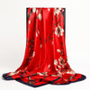 Floral Print Scarf Sunscreen