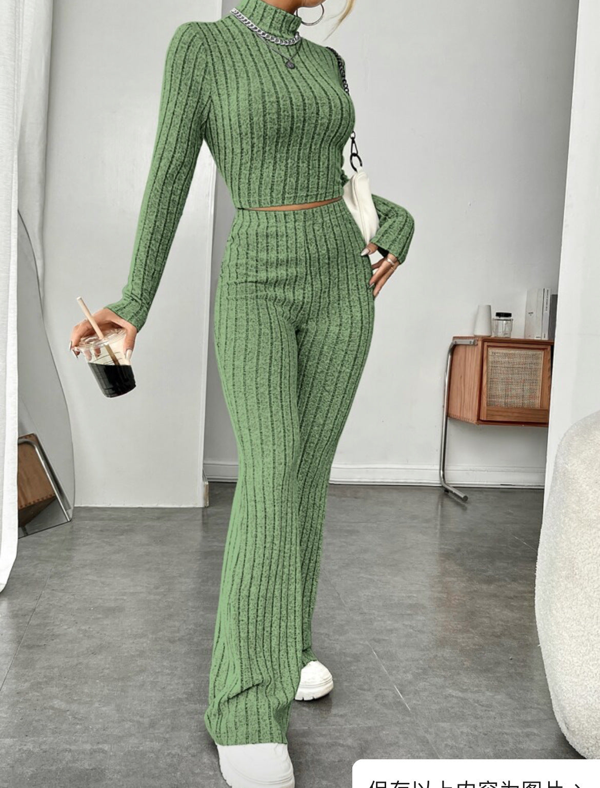 Jannah Turtleneck Two Piece Set